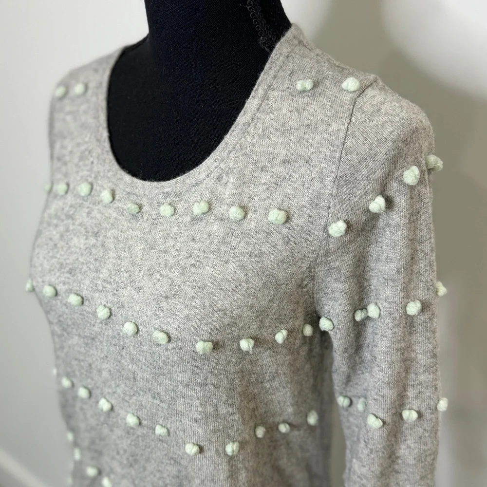 J. Crew Gray Wool Blend Women's Sweater (S)